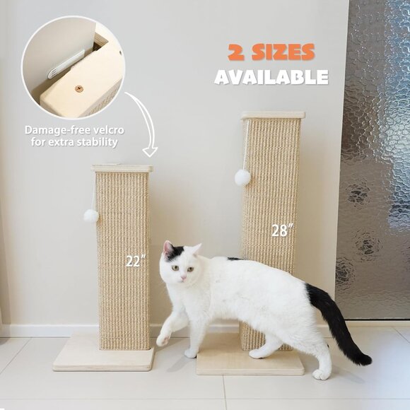 Roman Column Cat Ultimate Scratching Post(Any Size) - Picture 8 of 9